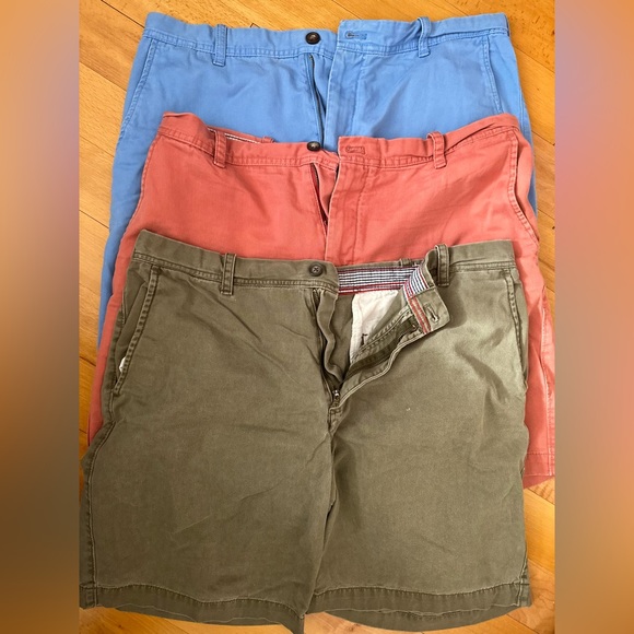 Lot Bundle Izod Golf Men's 36 Blue Salmon Green Shorts‎ - Picture 1 of 7